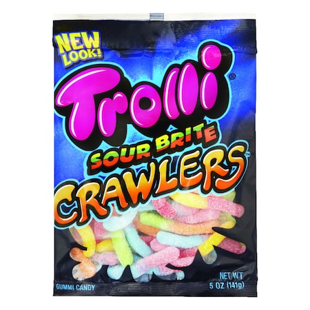 Trolli Trolli Sour Brite Crawlers Fruit Gummi Candy 5 oz 03851